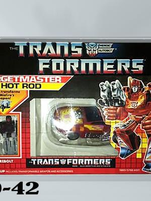 Display case Target Masters Hot Rod Transformers